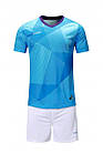 Футбольна ігрова тренувальна форма з коротким рукавом для підлітків та дорослих комфортна м'яка тканина, фото 4