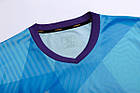 Футбольна ігрова тренувальна форма з коротким рукавом для підлітків та дорослих комфортна м'яка тканина, фото 7