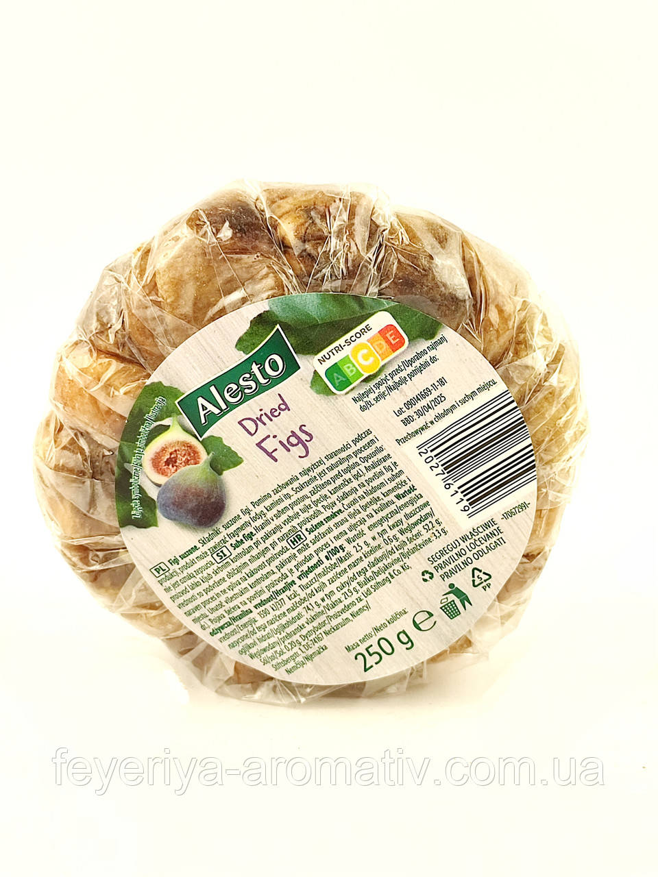 Сушений інжир Alesto Dried Figs 250г