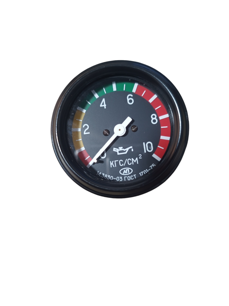 Покажчик тиску масла механічний  0-10 кг, фото 1