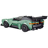 Конструктор Спортивна машина Aston Martin 369 деталей, зелена, фото 5