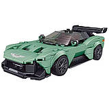 Конструктор Спортивна машина Aston Martin 369 деталей, зелена, фото 2