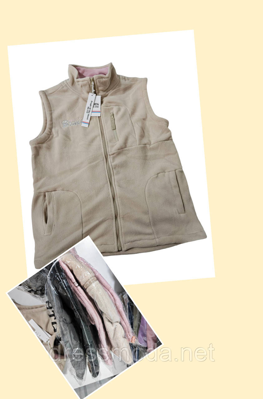 Жіночі флісові безрукавки M-3XL