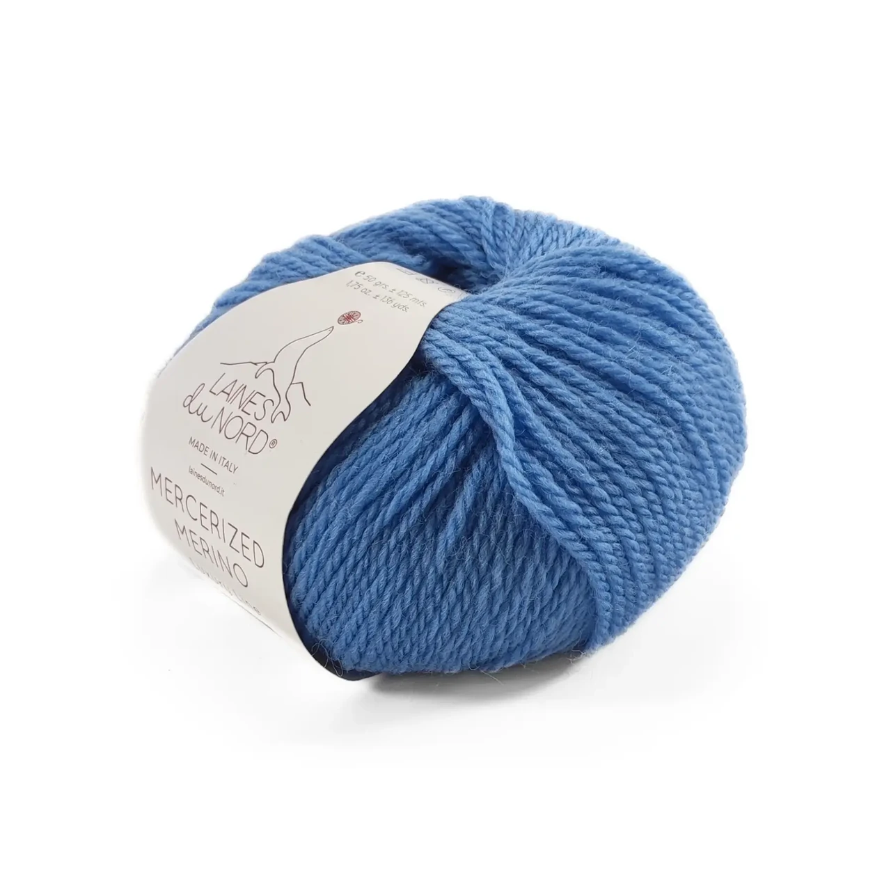 Пряжа Mercerized Merino/Мерсерізед Меріно, блакитний 12