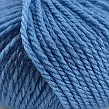Пряжа Mercerized Merino/Мерсерізед Меріно, блакитний 12, фото 4