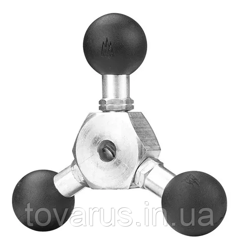 Трійник потрійна кулька CH - RAM розмір В 1" 25.4 mm