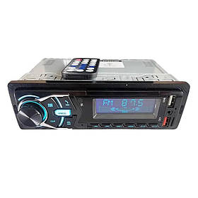 Автомагнітола JSD G-1103 ISO 1din RGB+FM+2xUSB+microSD+AUX+Bluetooth з пультом ДК 50W Black (3_05451)