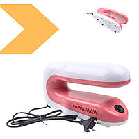 Ультрафіолетова поворотна лампа YRE 636 9W, біло-рожевого кольору, для сушки гель-лаку (XPRO) (42649-W33_280)