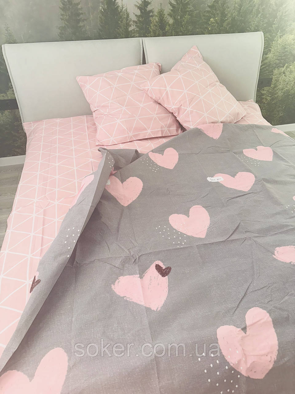 Полуторна постільна білизна,голд супер люкс