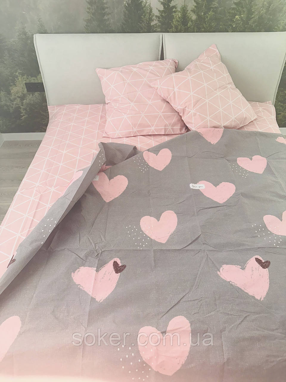 Сімейна постільна білизна,голд супер люкс