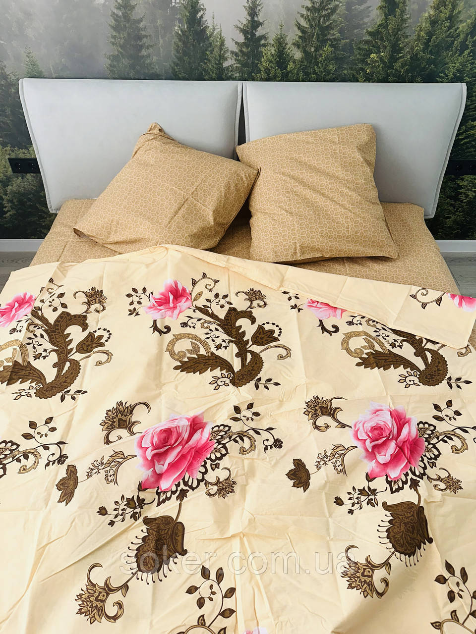 Сімейна постільна білизна,голд супер люкс