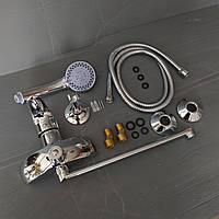 Змішувач для ванни Haiba Mars 006 довгий гусак