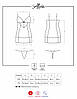 Комплект жіночий комбінація і стринги Obsessive ALLURIA CHEMISE, фото 6
