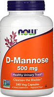 D-маноза Now Foods D-Mannose 500 mg 240 капс
