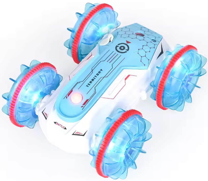 Машинка-перевертень Stunt Car 1841-2 парогенератор Ездит по воді, фото 1