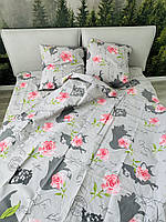 Сімейна постільна білизна Gold Lux