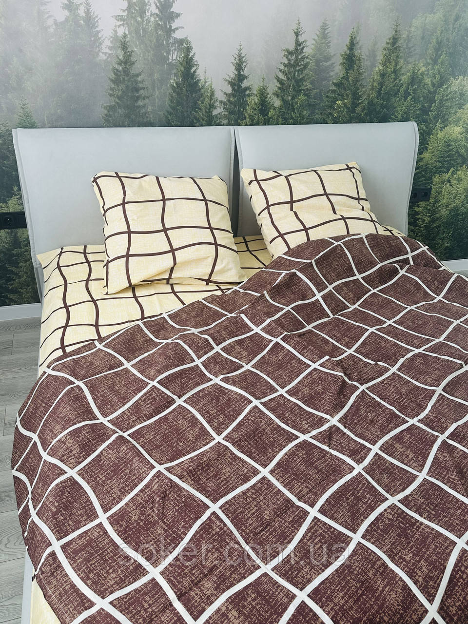 Постільна білизна євро розмір, фото 1