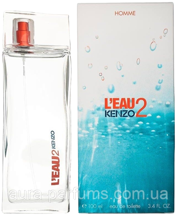 Чоловічі парфуми Kenzo L'Eau 2 Kenzo Pour Homme (Кензо Ле 2 Кензо Пур Хом) Туалетная вода 100 ml/мл