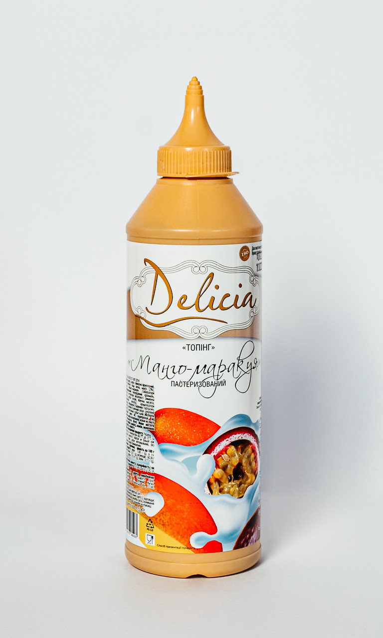 Топпінг Манго-Маракуйя Delicia 600 г