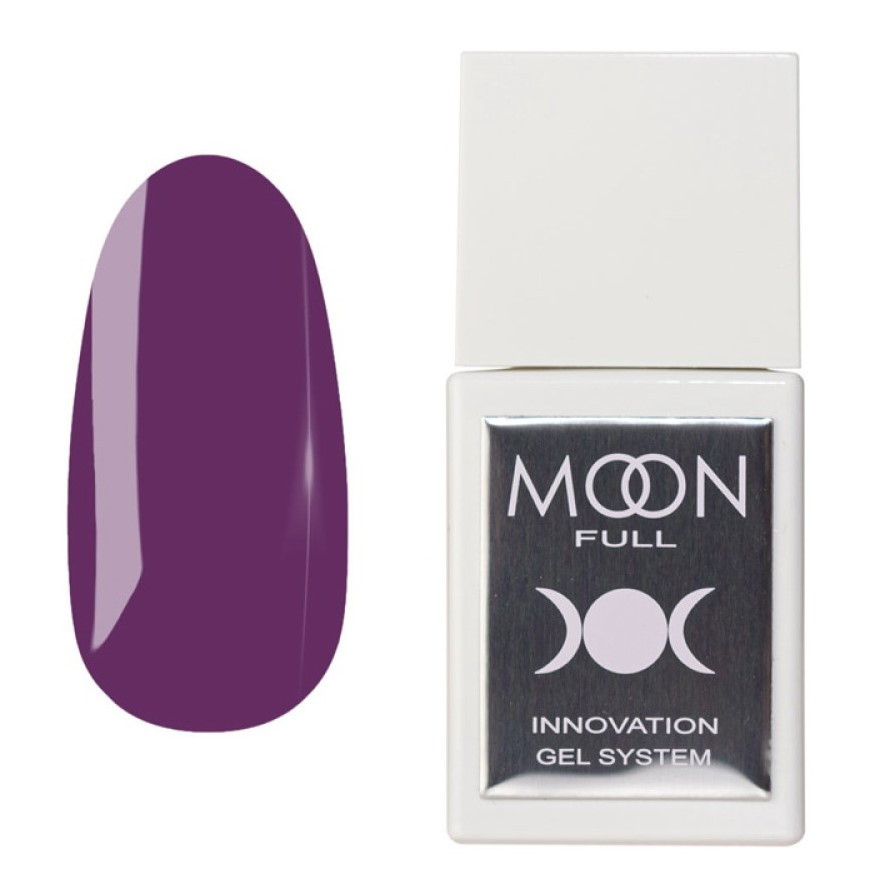 Рідкий моделюючий гель Moon Full Liquid Builder Gel BG37, 15 мл, баклажановий