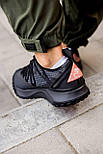 Чоловічі кросівки Nike ACG Mountain Fly Low “Anthracite” теплі осінь-зима високі чорні. Фото наживо, фото 10