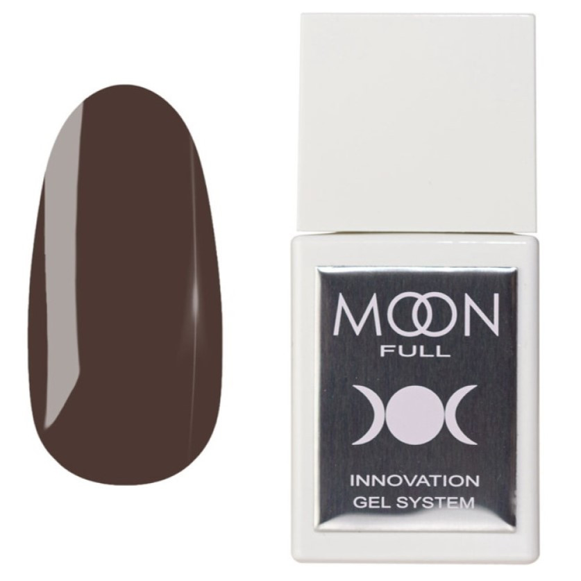 Рідкий моделюючий гель Moon Full Liquid Builder Gel BG42, 15 мл, сірий темний
