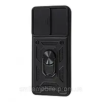 Чохол для Motorola G24 протиударний, Soft Touch, з кільцем, магнітом і підставкою