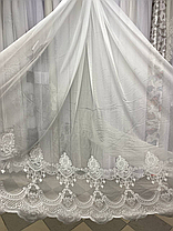 Тюль бамбук заввишки 2,8 м. білий, фото 3