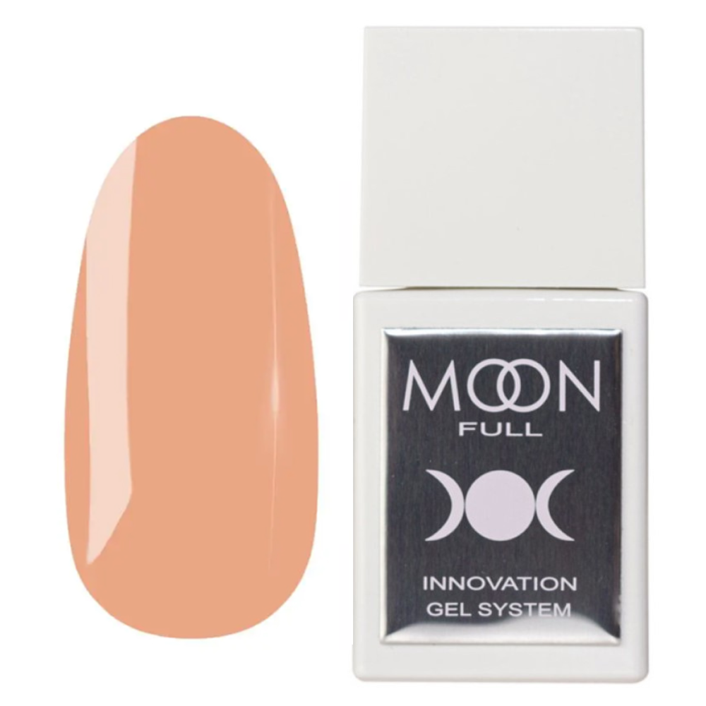Рідкий моделюючий гель Moon Full Liquid Builder Gel BG61, 15 мл, світло-абрикосовий напівпрозорий