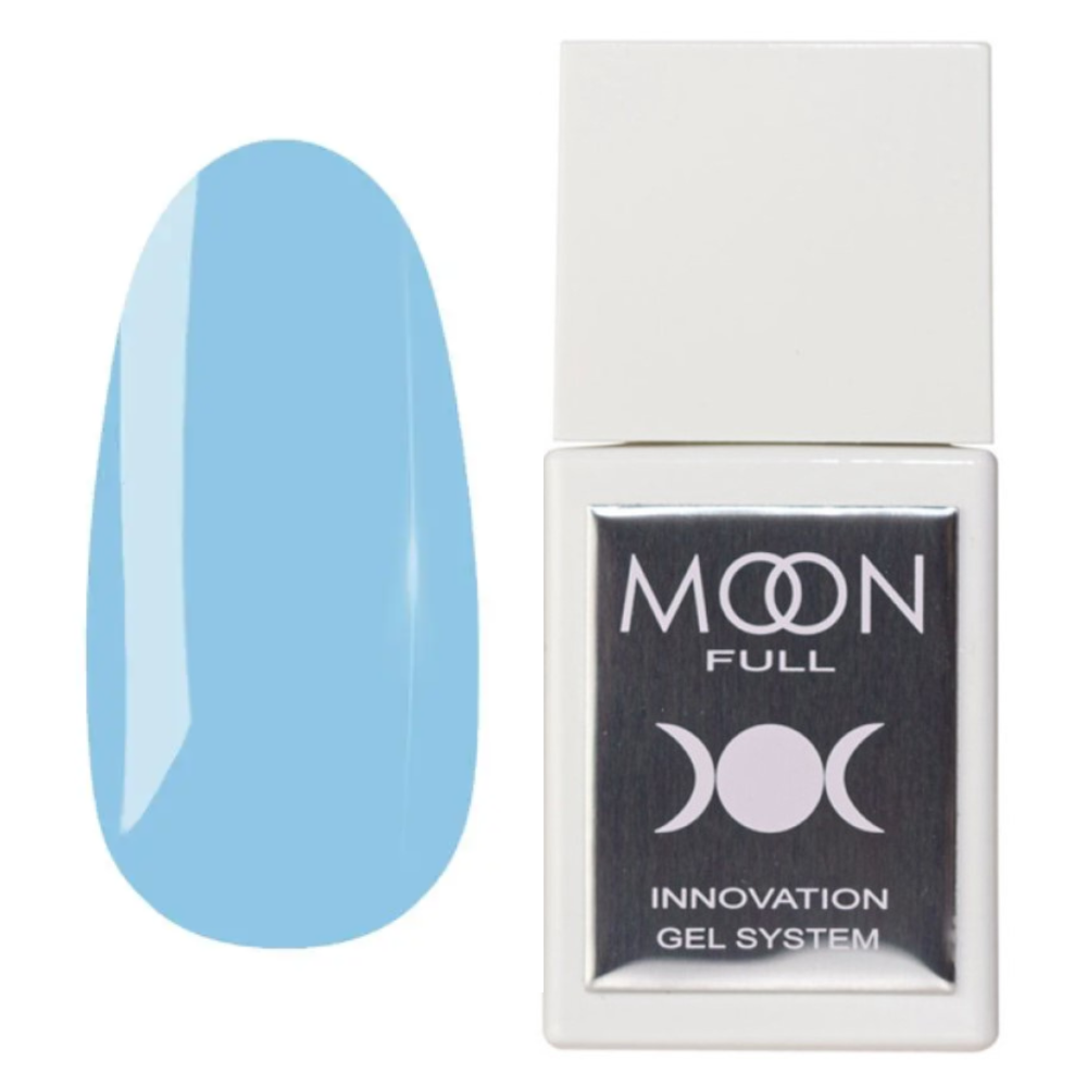 Рідкий гель моделюючий Moon Full Liquid Builder Gel BG65, 15 мл, волошковий