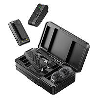 Мікрофон петличний бездротовий Ulanzi A100 для телефонів з роз'ємом Type-C та 3.5 мм