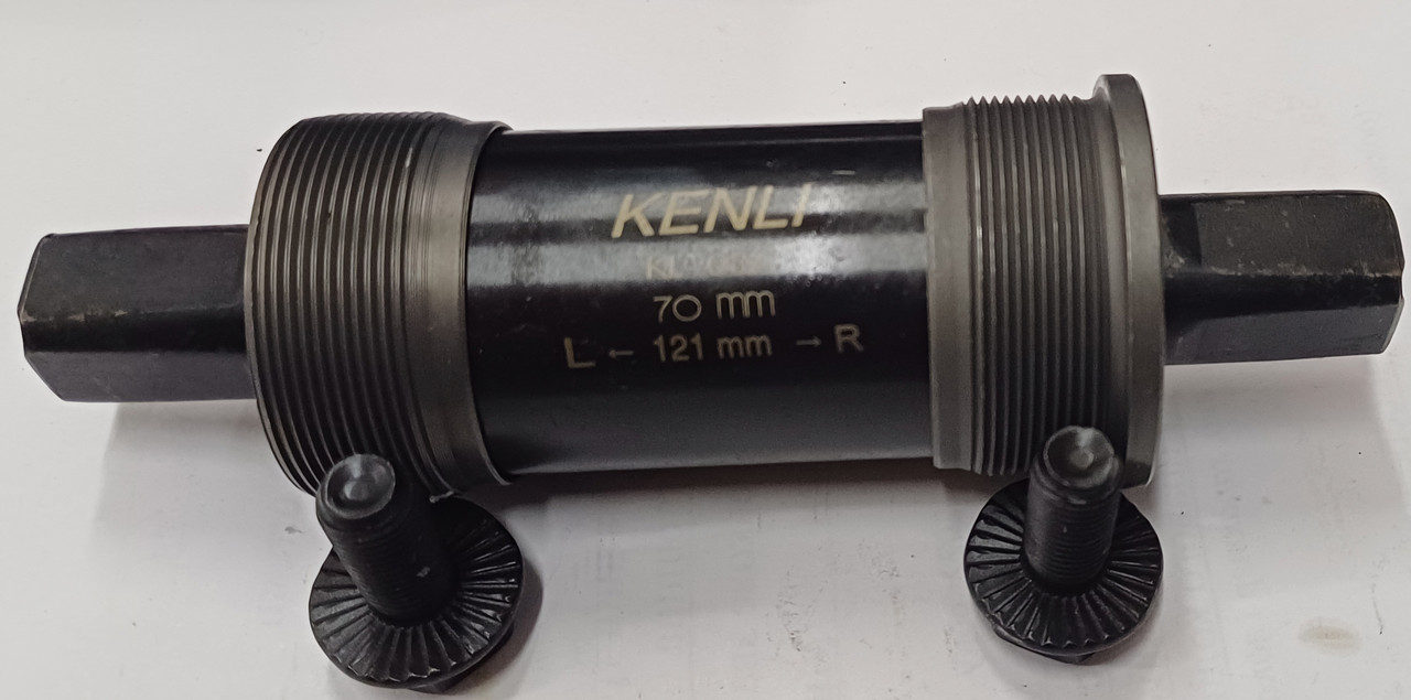 Каретка під болт KENLI 70 мм, вал 121 мм, фото 1