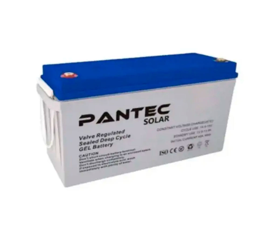 Акумулятор PANTEC 200-12 GEL 12V 200 Ah (522 x 240 x 224), 60.3 кг Сірий Q1/48, фото 1