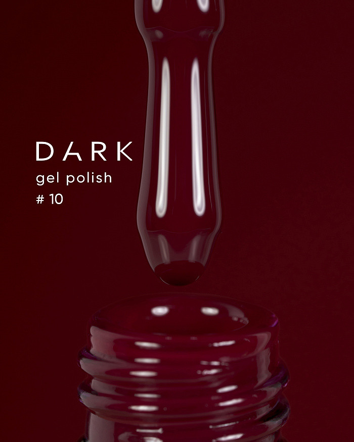 DARK GEL POLISH (NEW COLLECTION) 10, 6 ML