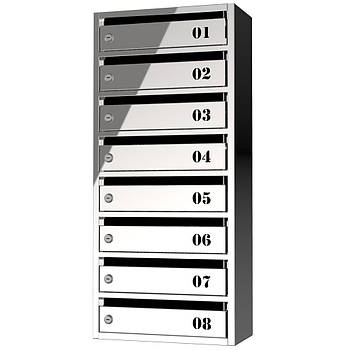 Поштова скринька «Flat» ( PFPB-08)