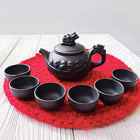 Чайний набір керамічний для китайської чайної церемонії на 6 персон Китайський календар