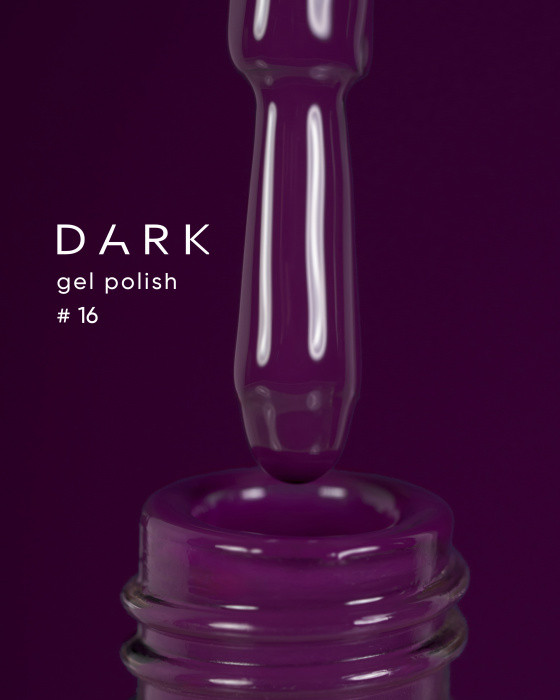 DARK GEL POLISH (NEW COLLECTION) 16, 6 ML
