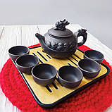 Чайний набір керамічний для китайської чайної церемонії на 6 персон Китайський календар, фото 3