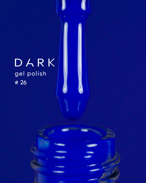 DARK GEL POLISH (NEW COLLECTION) 26, 6 ML, фото 1