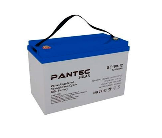 Акумулятор PANTEC 100-12 GEL 12V 100 Ah (330 x 173 x 218), 30.4 кг Grey Q1/48, фото 1