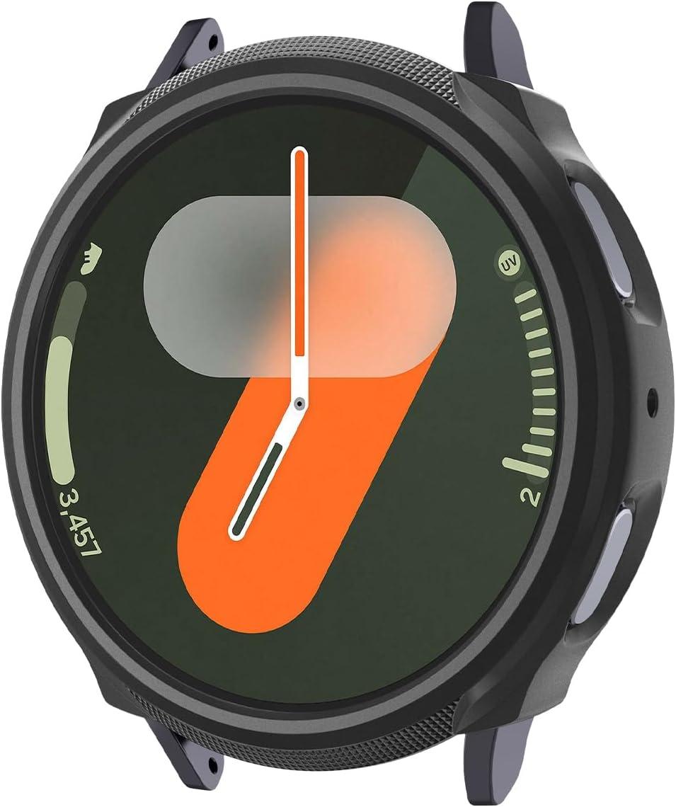 Чохол Spigen для Galaxy Watch 7 (40mm) - Liquid Air, Matte Black (ACS07899)