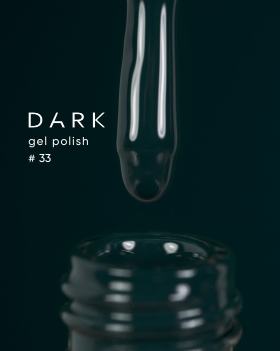 DARK GEL POLISH (NEW COLLECTION) 33, 6 ML
