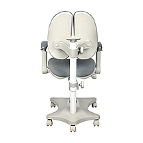 Дитяче ортопедичне крісло з підлокітниками Cubby Magnolia Grey з регулюванням  висоти та глибини сидіння та блокуванням коліщат, фото 4