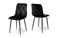 Стілець Меморі (Велюр чорний)