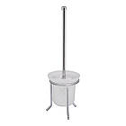 Йоржик Lidz Oreo 0504 підлоговий (матове скло) LDORE0504CRM32477 Chrome