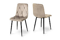 Стілець Меморі (велюр бежевий)