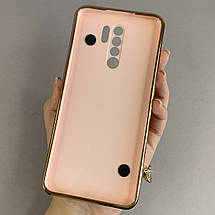Чохол для Xiaomi Redmi 9 чохол з ланцюжком на телефон сяомі редмі 9 пудровий l3o, фото 3