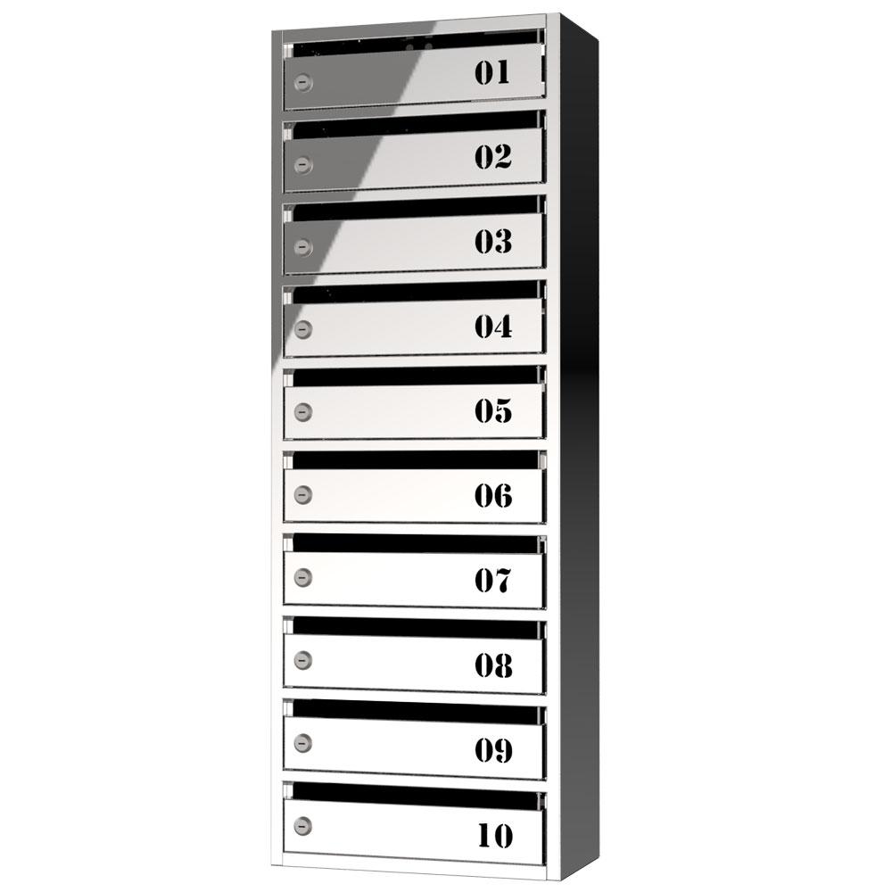 Поштова скринька «Flat» ( PFPB-10), фото 1