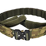Тактичний подвійний пояс з системою швидкого скидання. Бойовий пояс М з системою моллє. П676. Multicam, Пояс, 86-96, фото 3
