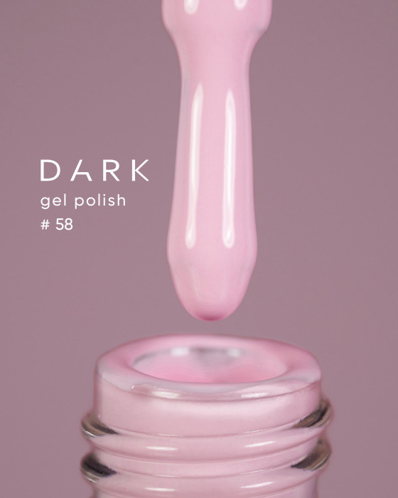 DARK GEL POLISH (NEW COLLECTION) 58, 6 ML